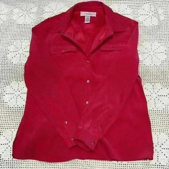 2/$10 sag Harbour blouse size 14 - Picture 4 of 4